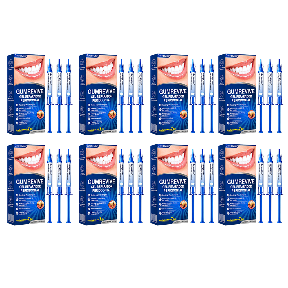 🇲🇽🦷🌀GarageLine® GumRevive El Gel Avanzado para el Cuidado de Encías y una Sonrisa Más Saludable