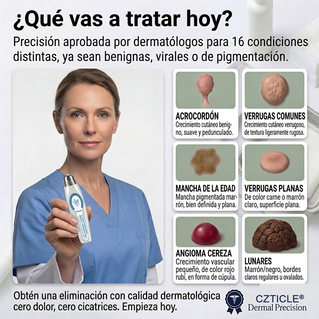 Instalación registrada ante COFEPRIS丨🩺 Eliminador de acrocordones y manchas en 7 días Pluma roll-on avanzada, sin dolor y sin dejar cicatrices