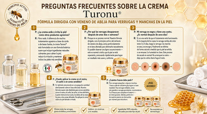 Turonu®🎇 tratamiento avanzado con veneno de abeja contra las verrugas y las imperfecciones de la piel 👨‍⚕️ Inspirado en la ciencia dermatológica | Cuidado localizado en casa