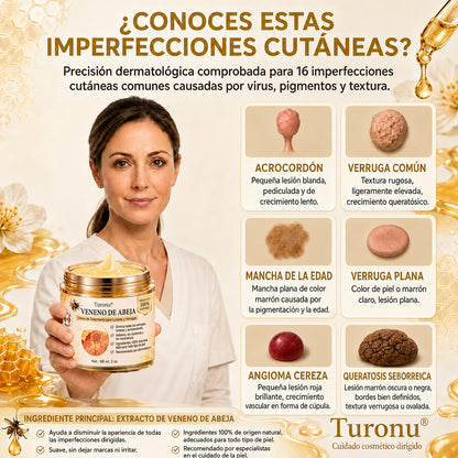 Turonu®🎇 tratamiento avanzado con veneno de abeja contra las verrugas y las imperfecciones de la piel 👨‍⚕️ Inspirado en la ciencia dermatológica | Cuidado localizado en casa