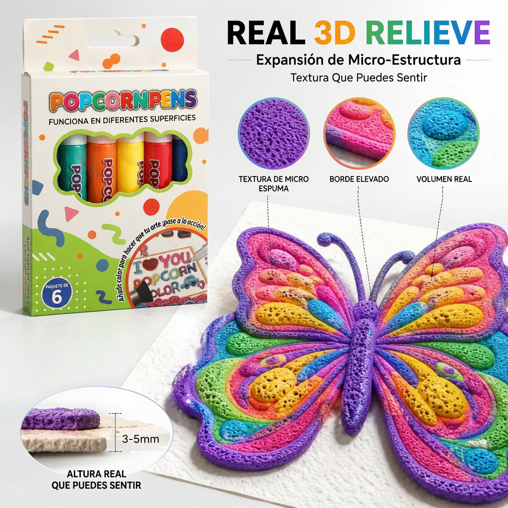 Ahorra un 50 % si lo pides hoy mismo🔮丨Rotulador artístico en relieve 3D IEY®: convierte tus dibujos planos en obras de arte en 3D que se pueden tocar🪄