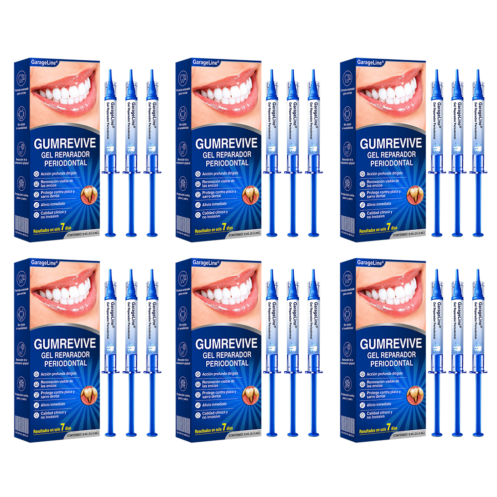 🇩🇪👨‍⚕️🦷✨GarageLine® GumRevive: gel reparador periodontal