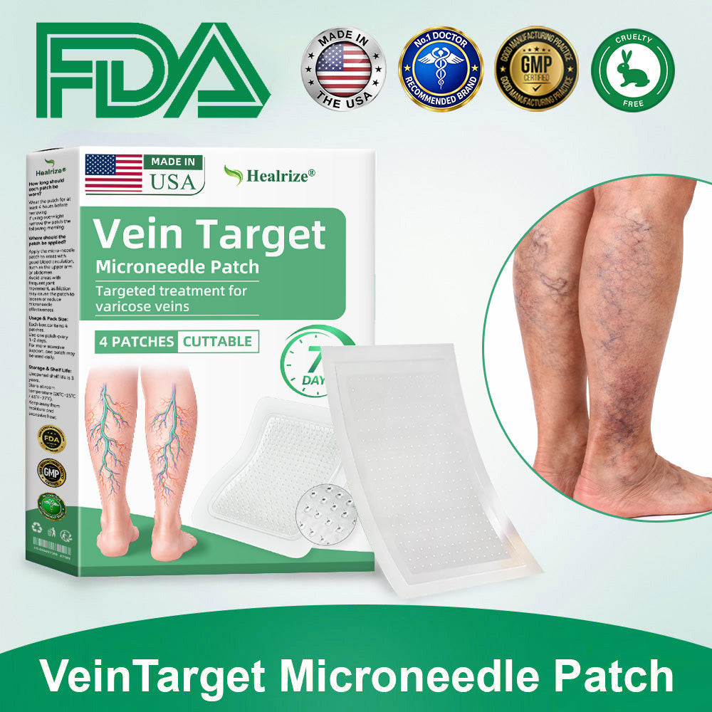 🇺🇸🦅✅Healrize® VeinTarget Microneedle Patch⚡Instant Relief, Long-Term Results 👩‍⚕️