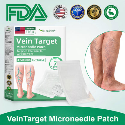 🇺🇸🦅✅Healrize® VeinTarget Microneedle Patch⚡Instant Relief, Long-Term Results 👩‍⚕️