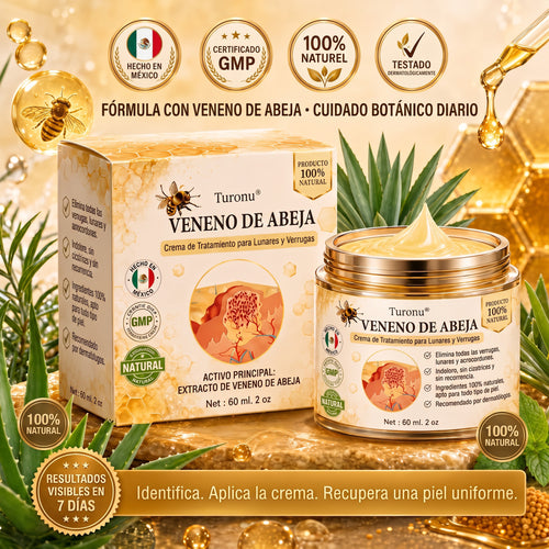 🧚‍♀️Turonu® tratamiento avanzado con veneno de abeja contra las verrugas y las imperfecciones de la piel 👨‍⚕️ Inspirado en la ciencia dermatológica | Cuidado localizado en casa