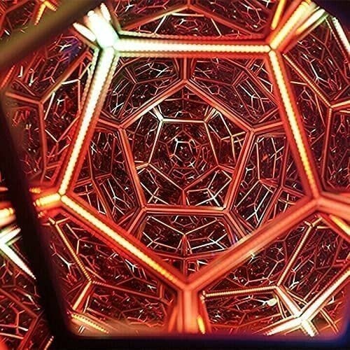 (🎁2025 Año Nuevo Hot Sale🎁 49% Off🎁)Infinito Dodecaedro Color Arte Luz