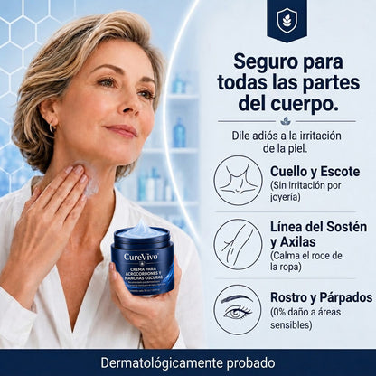 🏆CureVivo® Crema Eliminadora de Etiquetas y Manchas Cutáneas 7 Días (Fórmula Indolora – Sin Cicatrices)🤗