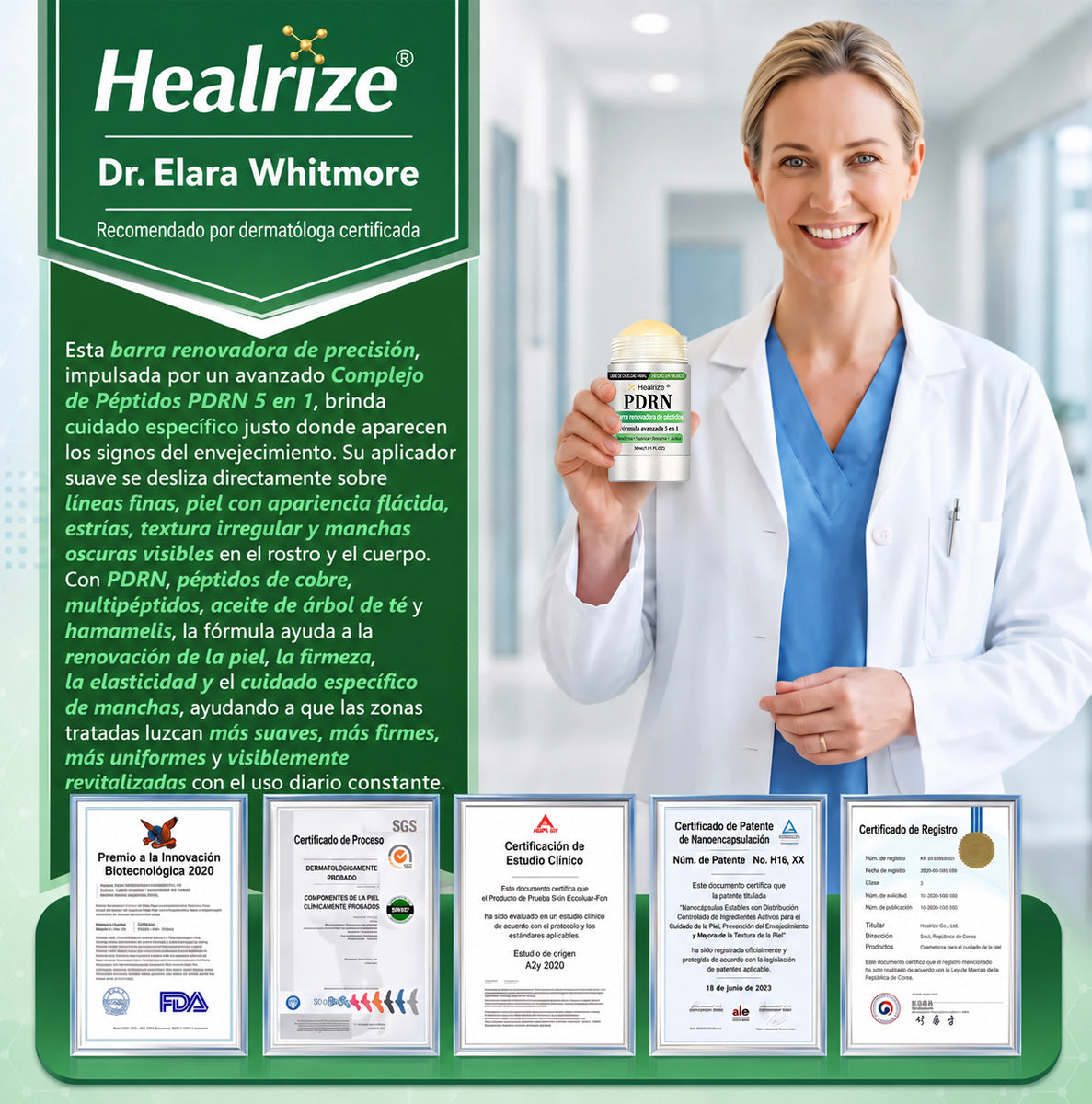 𝑯𝒆𝒂𝒍𝒓𝒊𝒛𝒆® 🧬🧬𝑷𝑫𝑹𝑵 𝑨𝒏𝒕𝒊-𝑬𝒏𝒗𝒆𝒋𝒆𝒄𝒊𝒎𝒊𝒆𝒏𝒕𝒐 𝒀 𝑩á𝒍𝒔𝒂𝒎𝒐 𝑹𝒆𝒏𝒐𝒗𝒂𝒅𝒐𝒓 𝑷𝒂𝒓𝒂 𝑴𝒂𝒏𝒄𝒉𝒂𝒔 𝑬𝒔𝒑𝒆𝒄í𝒇𝒊𝒄𝒐（𝑨𝒚𝒖𝒅𝒂 𝒂 𝑺𝒖𝒂𝒗𝒊𝒛𝒂𝒓 𝑨𝒓𝒓𝒖𝒈𝒂𝒔, 𝑭𝒂𝒗𝒐𝒓𝒆𝒄𝒆 𝑼𝒏𝒂 𝑷𝒊𝒆𝒍 𝑴á𝒔 𝑭𝒊𝒓𝒎𝒆 𝒀 𝑴𝒆𝒋𝒐𝒓𝒂 𝑳𝒂 𝑨𝒑𝒂𝒓𝒊𝒆𝒏𝒄𝒊𝒂 𝑫𝒆 𝑳𝒂𝒔 𝑴𝒂𝒏𝒄𝒉𝒂𝒔 𝑽𝒊𝒔𝒊𝒃𝒍𝒆𝒔）