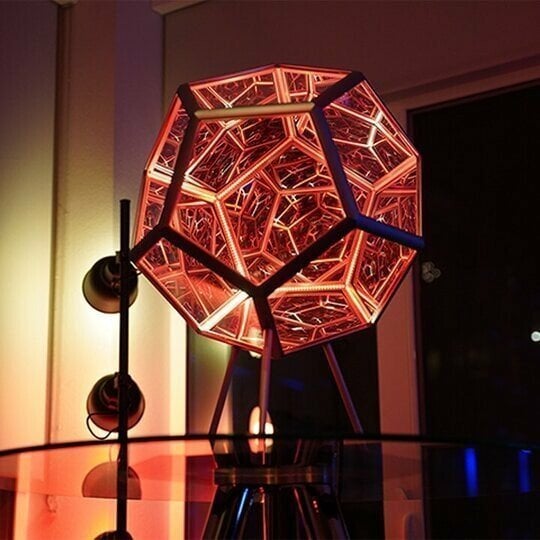 (🎁2025 Año Nuevo Hot Sale🎁 49% Off🎁)Infinito Dodecaedro Color Arte Luz