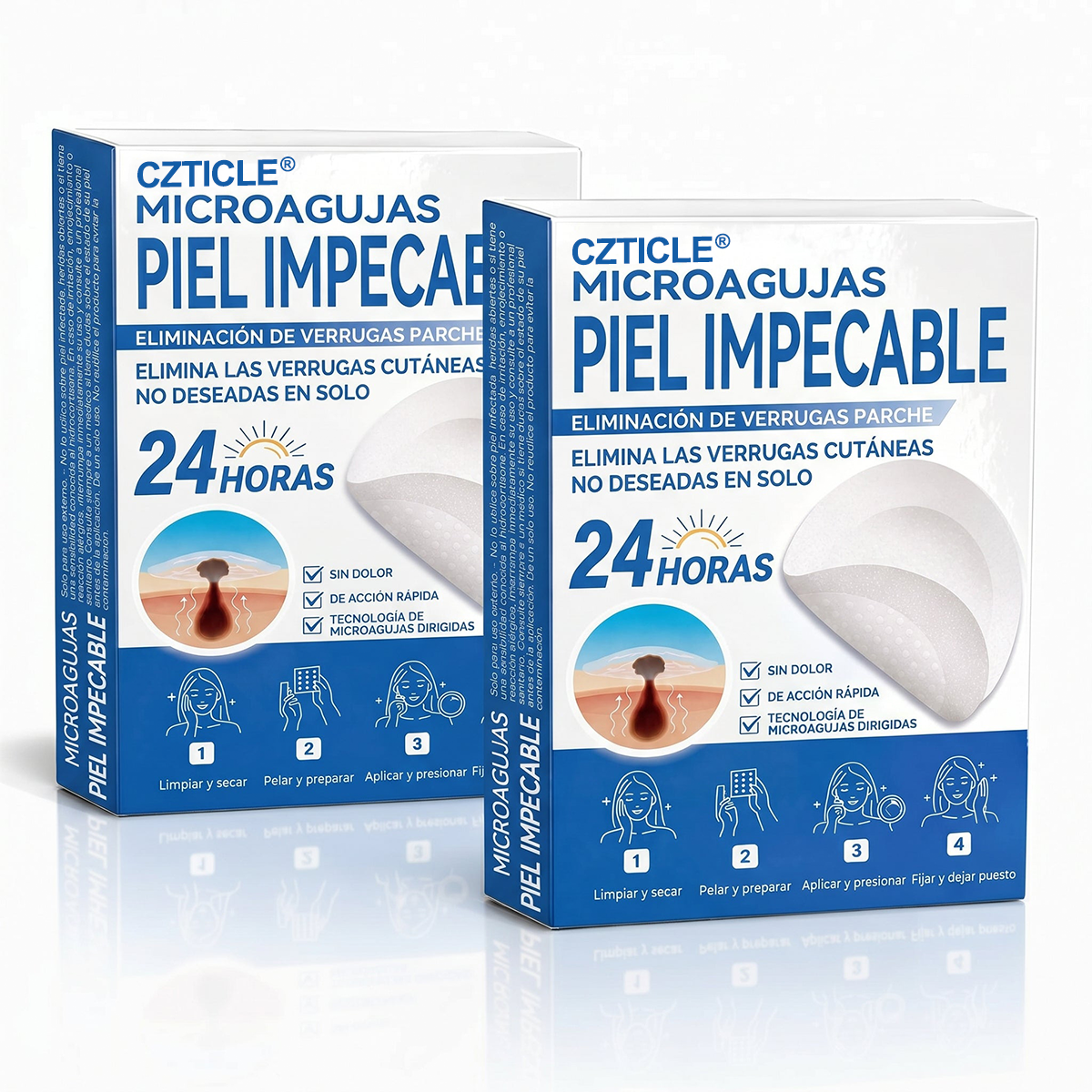 👩‍⚕️🎉𝑻𝒊𝒆𝒏𝒅𝒂 𝑶𝒇𝒊𝒄𝒊𝒂𝒍 | CZTICLE® ☃️ 𝑀𝑖𝑐𝑟𝑜𝑎𝑔𝑢𝑗𝑎𝑠 𝑃𝑖𝑒𝑙 𝐼𝑚𝑝𝑒𝑐𝑎𝑏𝑙𝑒 𝐸𝑙𝑖𝑚𝑖𝑛𝑎𝑐𝑖ó𝑛 𝐷𝑒 𝑉𝑒𝑟𝑟𝑢𝑔𝑎𝑠 𝑃𝑎𝑟𝑐ℎ𝑒 (𝑃𝑎𝑟𝑎 𝑎𝑐𝑟𝑜𝑐𝑜𝑟𝑑𝑜𝑛𝑒𝑠, 𝑝𝑒𝑞𝑢𝑒ñ𝑎𝑠 𝑖𝑚𝑝𝑒𝑟𝑓𝑒𝑐𝑐𝑖𝑜𝑛𝑒𝑠 𝑐𝑢𝑡á𝑛𝑒𝑎𝑠, 𝑣𝑒𝑟𝑟𝑢𝑔𝑎𝑠, 𝑙𝑢𝑛𝑎𝑟𝑒𝑠, 𝑚𝑎𝑛𝑐ℎ𝑎𝑠 𝑑𝑒 𝑙𝑎 𝑒𝑑𝑎𝑑 𝑦 𝑝𝑟𝑜𝑏𝑙𝑒𝑚𝑎𝑠 𝑑𝑒 𝑝𝑖𝑔𝑚𝑒𝑛𝑡𝑎𝑐𝑖ó𝑛.)