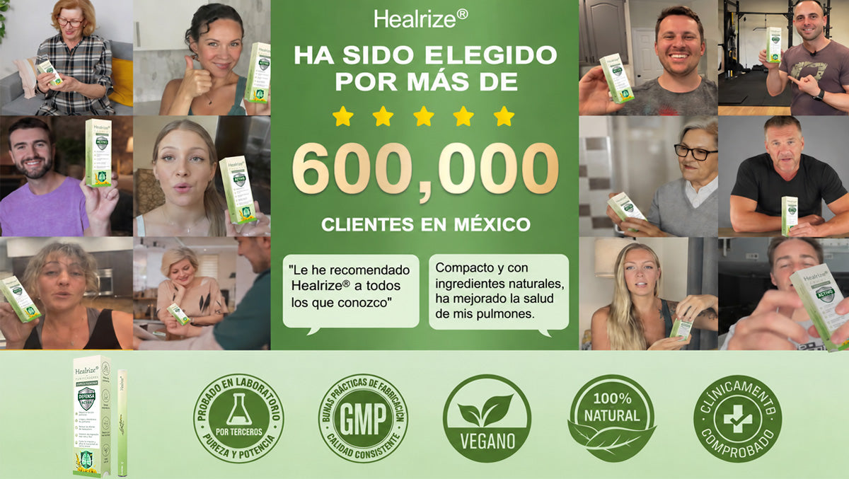 🦚 | Difusor Healrize® con extracto botánico de gordolobo para la limpieza pulmonar 🔥