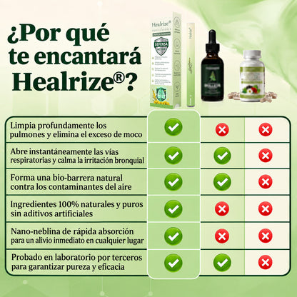 🦚 | Difusor Healrize® con extracto botánico de gordolobo para la limpieza pulmonar 🔥