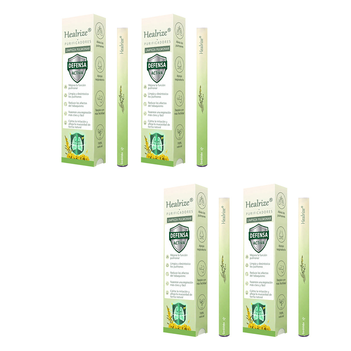 🦚 | Difusor Healrize® con extracto botánico de gordolobo para la limpieza pulmonar 🔥