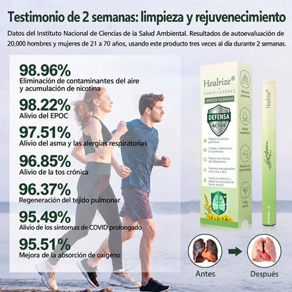 🦚 | Difusor Healrize® con extracto botánico de gordolobo para la limpieza pulmonar 🔥