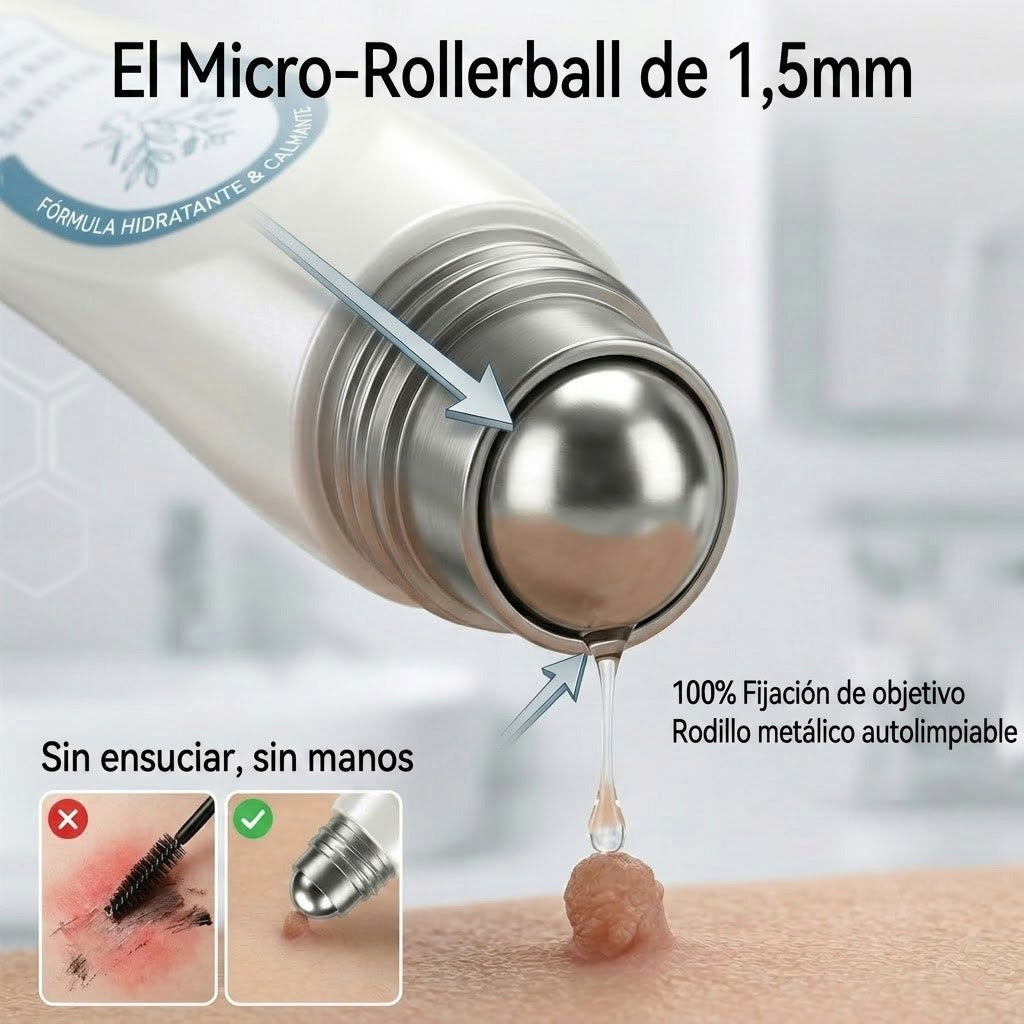 CureVivo® | Tecnología de cuidado de la piel inspirada en dermatología | 🌿🌿Solución de cuidado para acrocordones y manchas en 7 días | 🖊️ Pluma avanzada con aplicador de precisión — Aplicación suave y piel con apariencia más uniforme