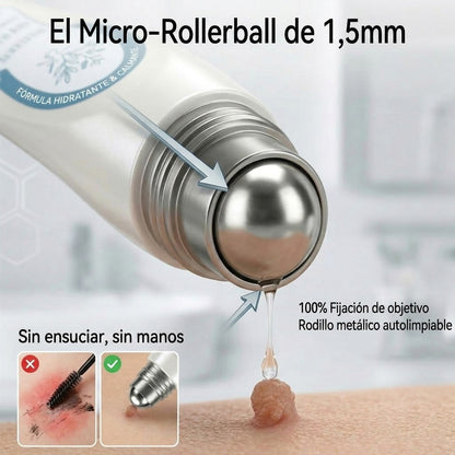 CureVivo® | Tecnología de cuidado de la piel inspirada en dermatología | 🌿🌿Solución de cuidado para acrocordones y manchas en 7 días | 🖊️ Pluma avanzada con aplicador de precisión — Aplicación suave y piel con apariencia más uniforme