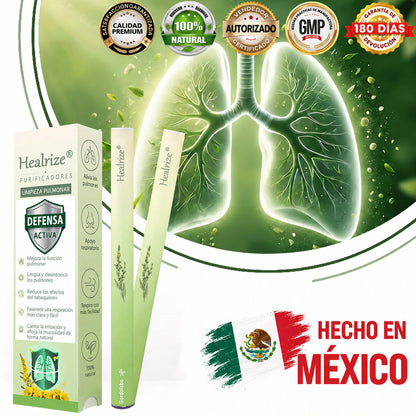 🦚 | Difusor Healrize® con extracto botánico de gordolobo para la limpieza pulmonar 🔥