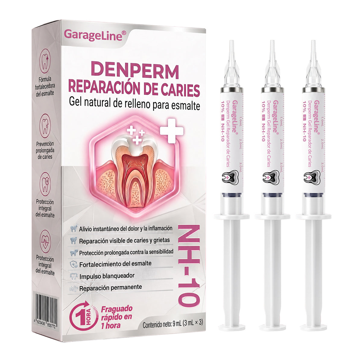 1 Caja 🦷 Alivio Instantáneo del Dolor