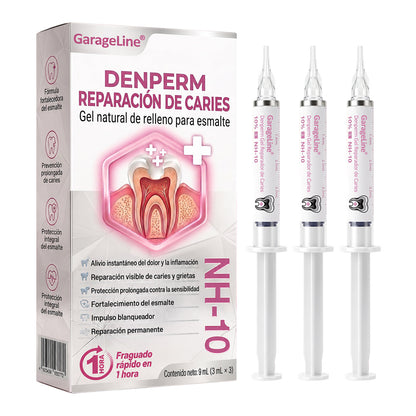 🪥GarageLine®💡 DenPerm Gel para Reparar Caries y Restaurar el Esmalte Dental🪥