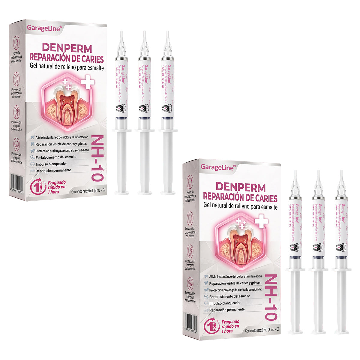 🪥GarageLine®💡 DenPerm Gel para Reparar Caries y Restaurar el Esmalte Dental🪥