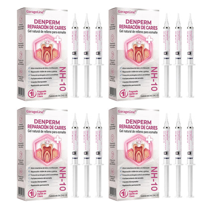 🪥GarageLine®💡 DenPerm Gel para Reparar Caries y Restaurar el Esmalte Dental🪥