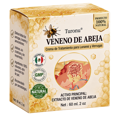 Turonu®🎇 tratamiento avanzado con veneno de abeja contra las verrugas y las imperfecciones de la piel 👨‍⚕️ Inspirado en la ciencia dermatológica | Cuidado localizado en casa