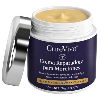 💥¡Más de 100,000 vendidos!💕- CureVivo® Crema Reparadora de Moretones y Fortalecedora de la Piel