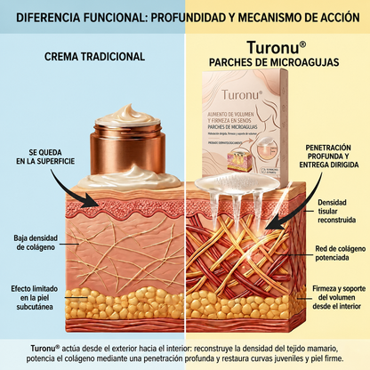 💥Turonu® 💥Parche avanzado de nanomicroagujas para el aumento selectivo del pecho💥💥💥