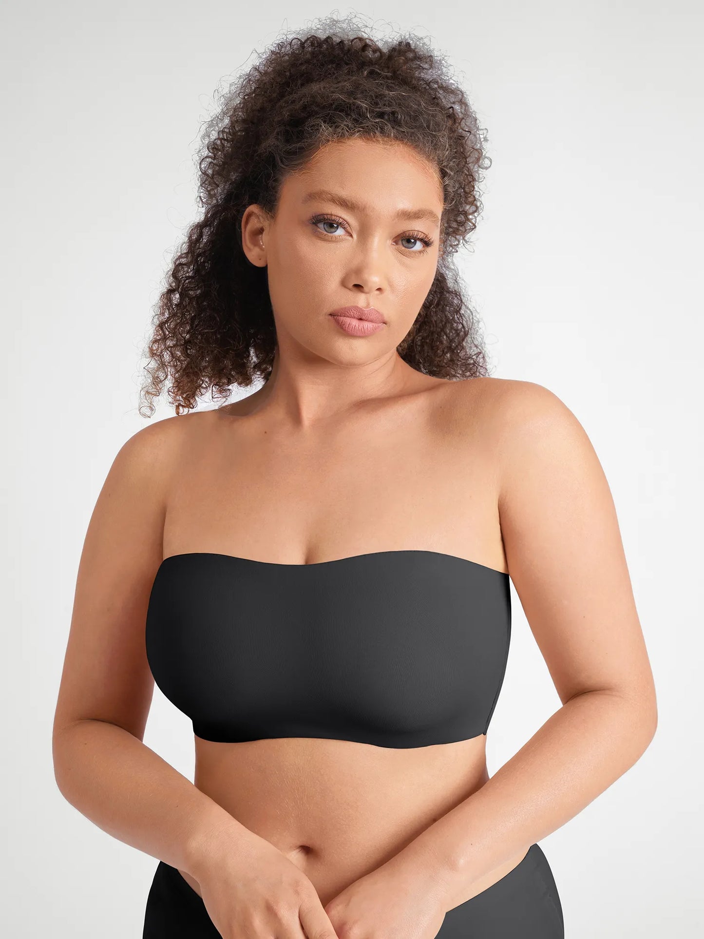 🏆LUCKYSONG® Sujetador bandeau sin tirantes ultrasuave