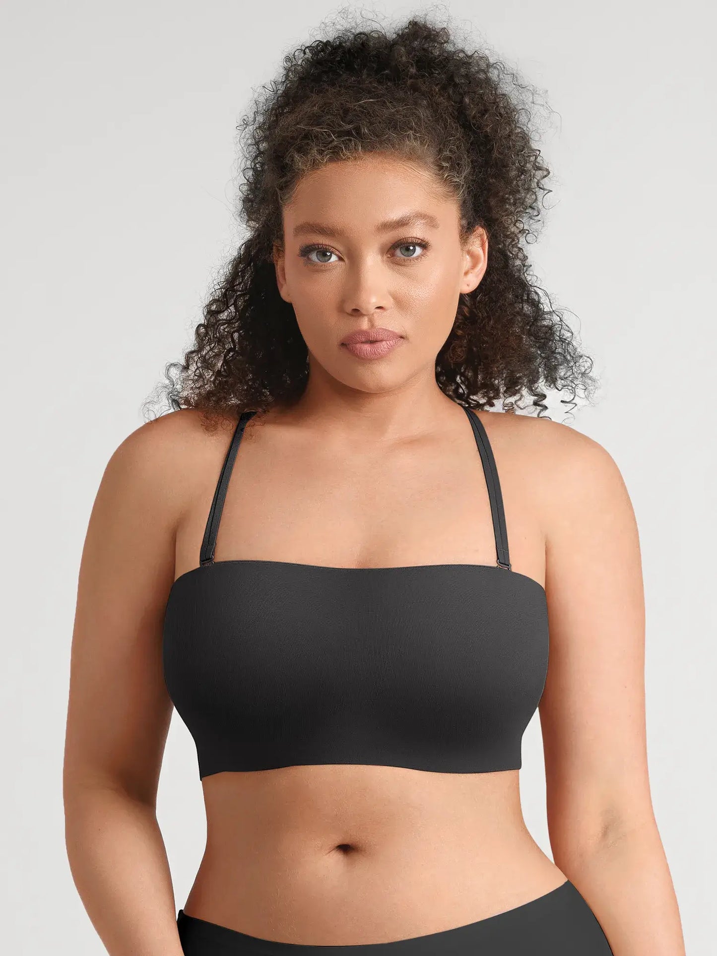 🏆LUCKYSONG® Sujetador bandeau sin tirantes ultrasuave