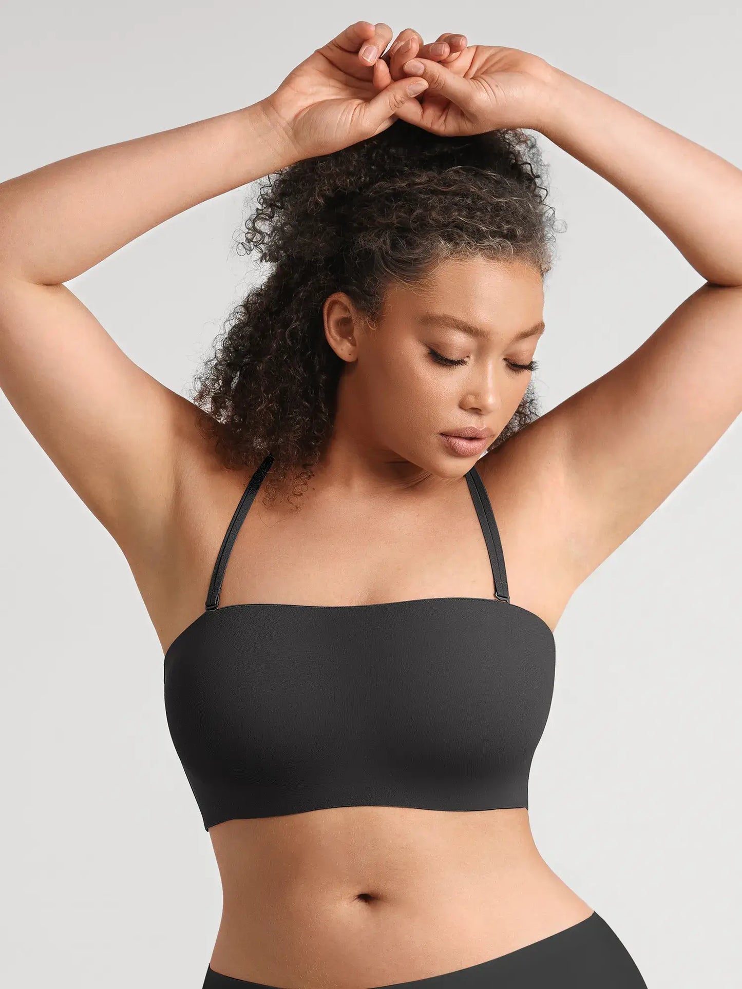 🏆LUCKYSONG® Sujetador bandeau sin tirantes ultrasuave