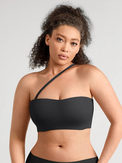 🏆LUCKYSONG® Sujetador bandeau sin tirantes ultrasuave