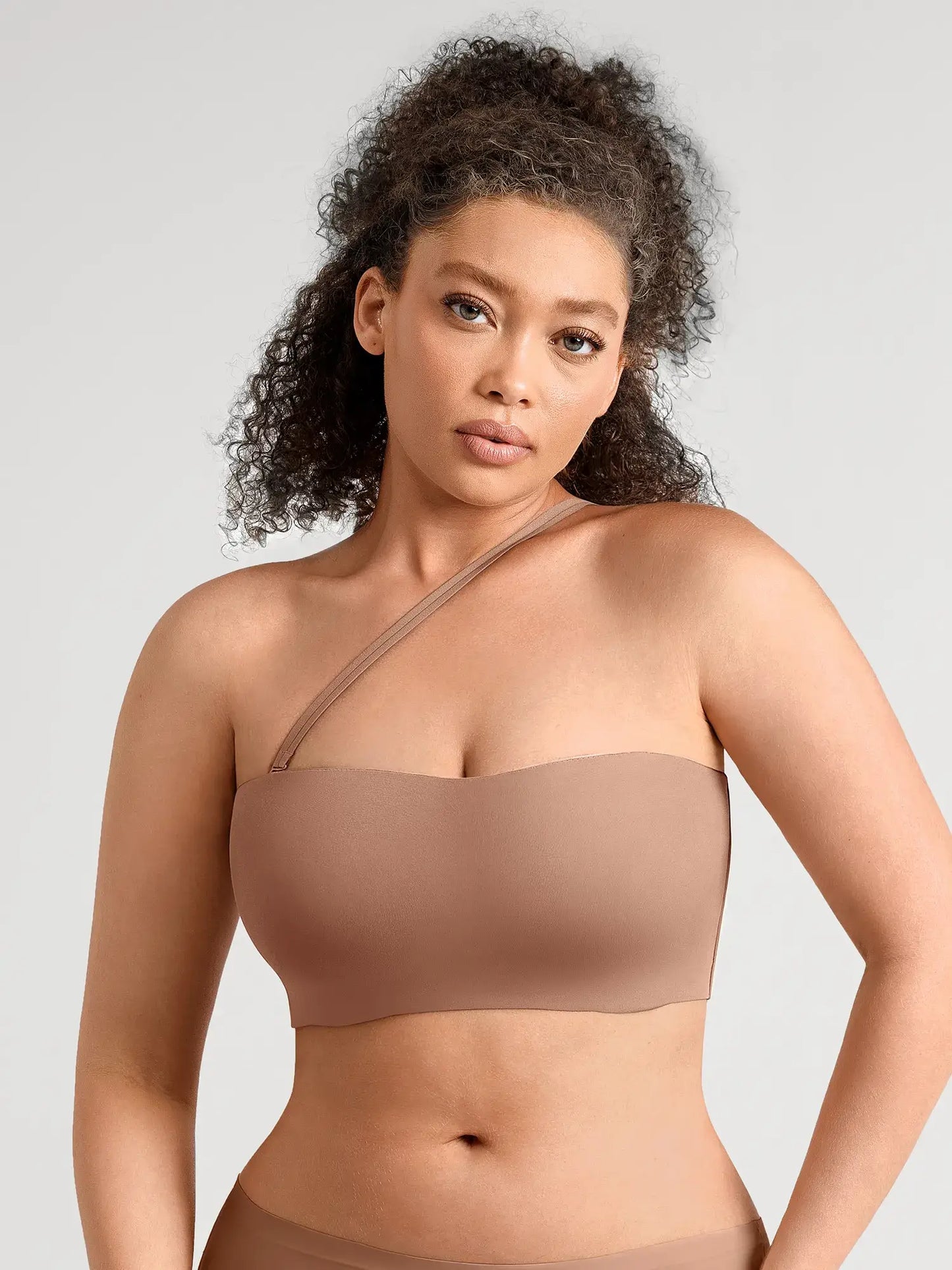 🏆LUCKYSONG® Sujetador bandeau sin tirantes ultrasuave