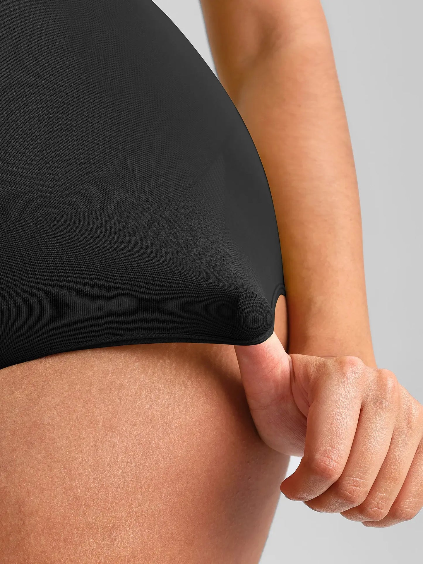 🏆LUCKYSONG® Body de uso diario sin costuras con escote redondo y textura suave.
