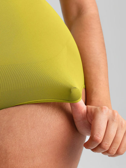 🏆LUCKYSONG® Body de uso diario sin costuras con escote redondo y textura suave.