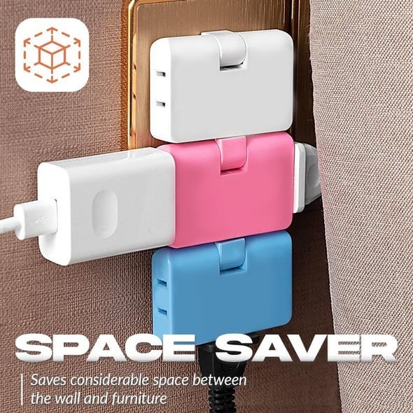 (🔥2025Promoción de último día - 49% de descuento)2025-180 Degrees Rotatable Socket Converter