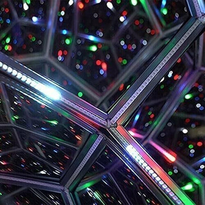 (🎁2025 Año Nuevo Hot Sale🎁 49% Off🎁)Infinito Dodecaedro Color Arte Luz